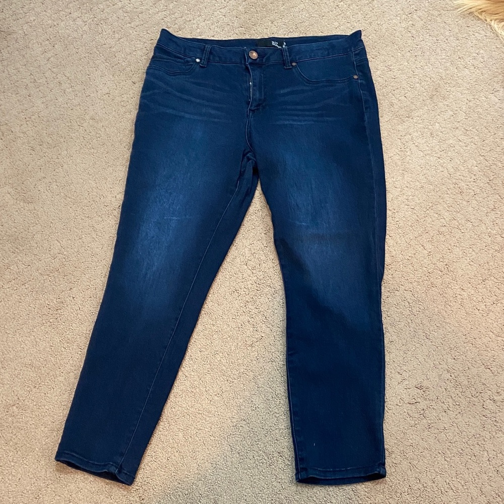 1822 Denim Dark Blue Skinny Jeans
